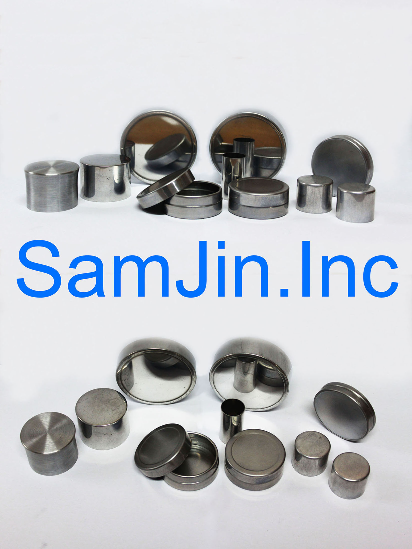 Aluminum Caps & Jar for Cosmetic Made in Korea